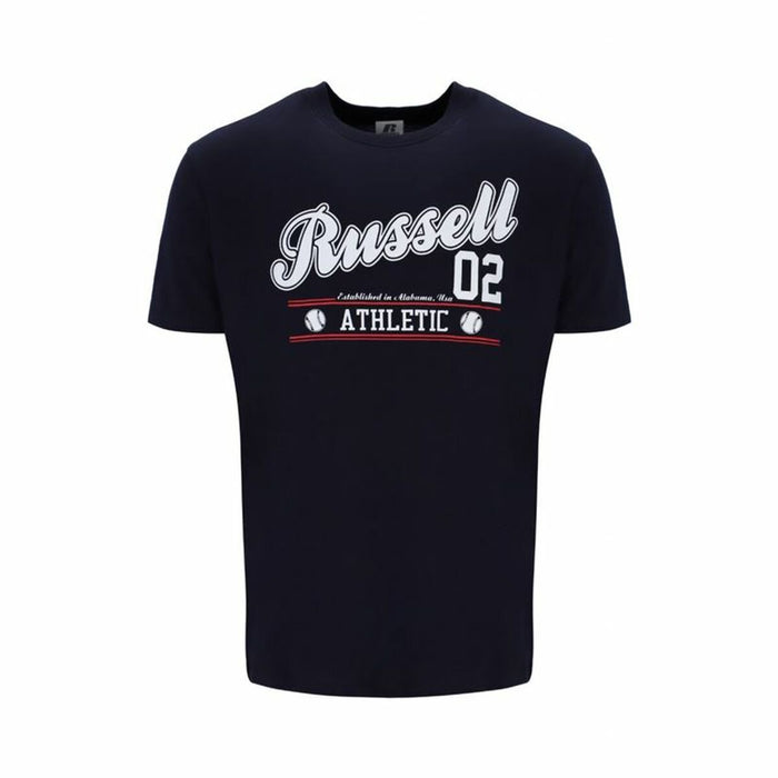 Tricou cu Mânecă Scurtă Russell Athletic Amt A30311 Negru Bărbați