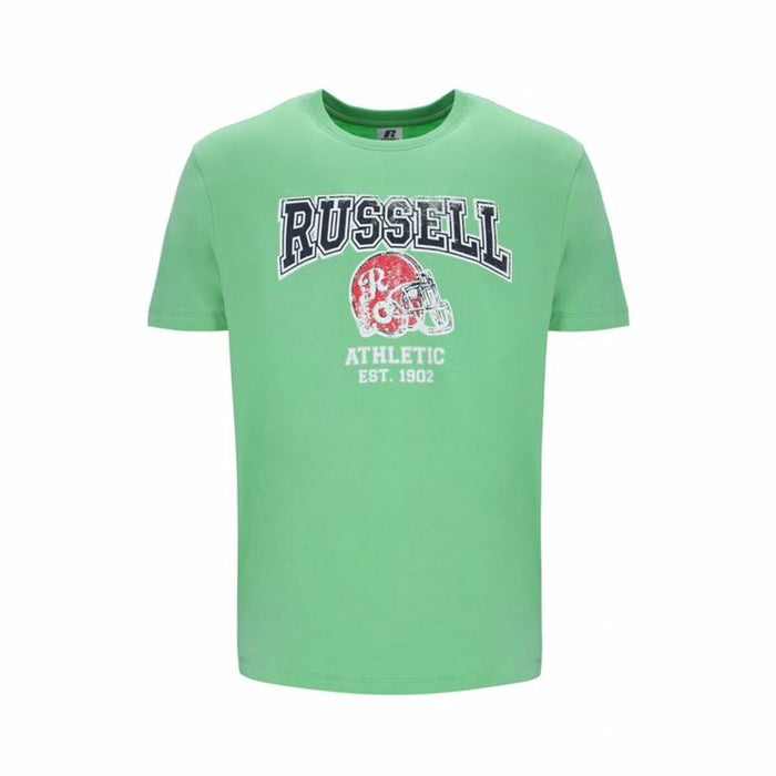 Tricou cu Mânecă Scurtă Russell Athletic Amt A30421 Verde Bărbați