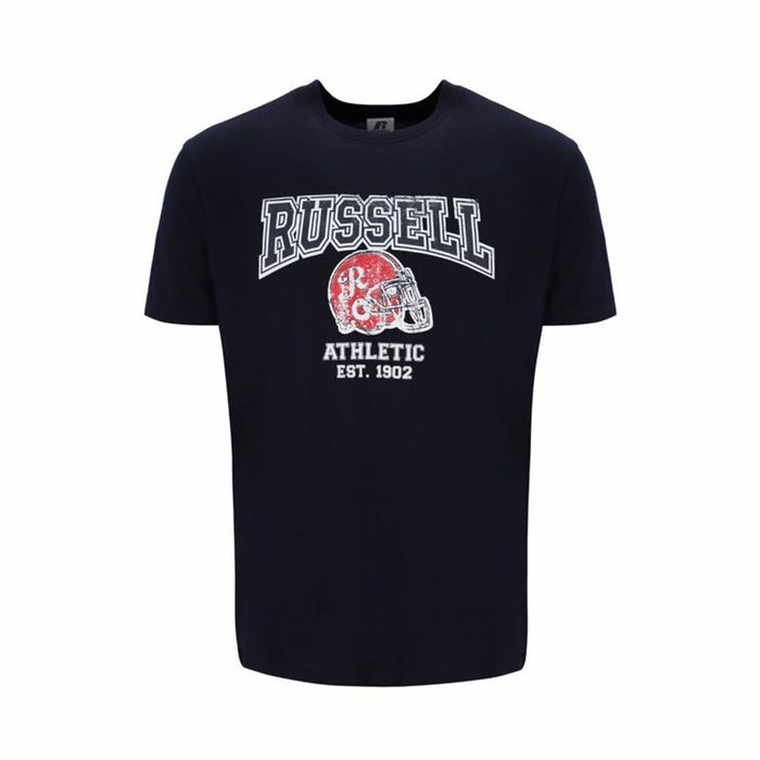 Tricou cu Mânecă Scurtă Russell Athletic State Negru Bărbați