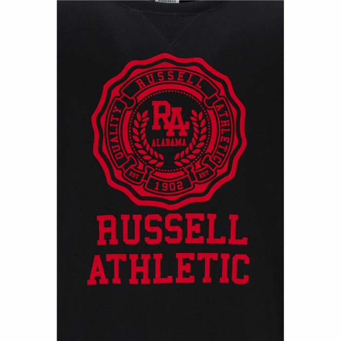 Hanorac fără Glugă Bărbați Russell Athletic Ath Rose Negru