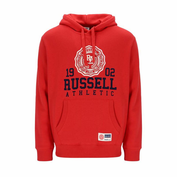 Hanorac cu Glugă Bărbați Russell Athletic Ath 1902 Roșu