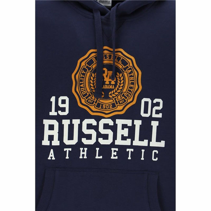 Hanorac cu Glugă Bărbați Russell Athletic Ath 1902 Bleumarin