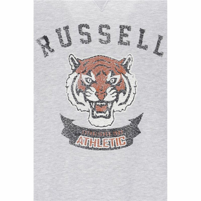 Hanorac fără Glugă Bărbați Russell Athletic Honus Gri deschis