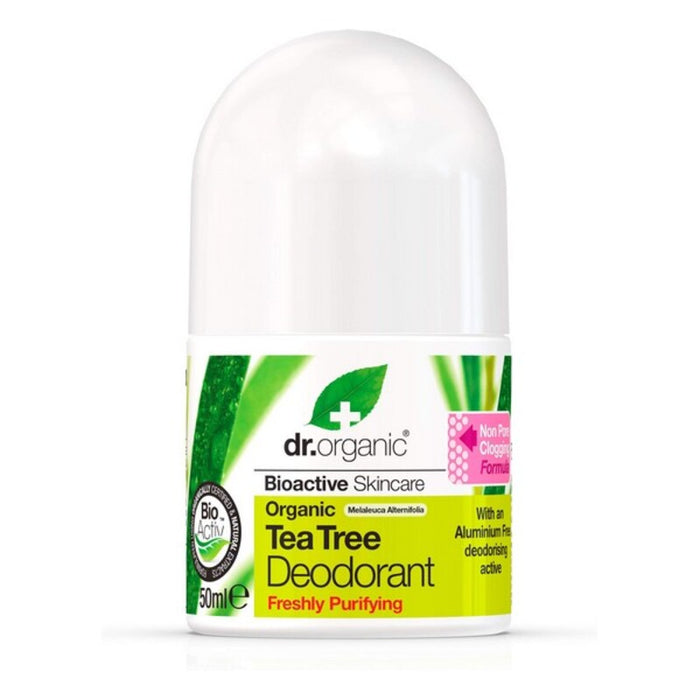 Deodorant Roll-On Dr.Organic DR00145 Arbore de ceai 50 ml