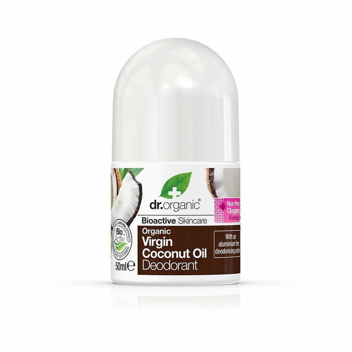 Deodorant Roll-On Coconut Oil Dr.Organic Bioactive Organic 50 ml