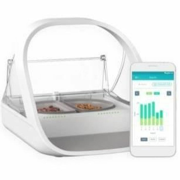 Castron de hrană pentru animale de companie SureFlap iMPFWT Alb Oțel inoxidabil Plastic 400 ml