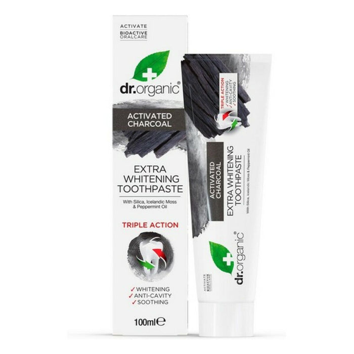 Pastă de dinți Carbón Dr.Organic (100 ml)