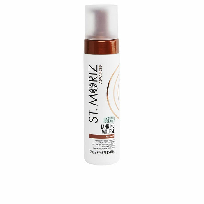 Spumă autobronzantă St. Moriz Tanning Mousse Mediu Medium 200 ml