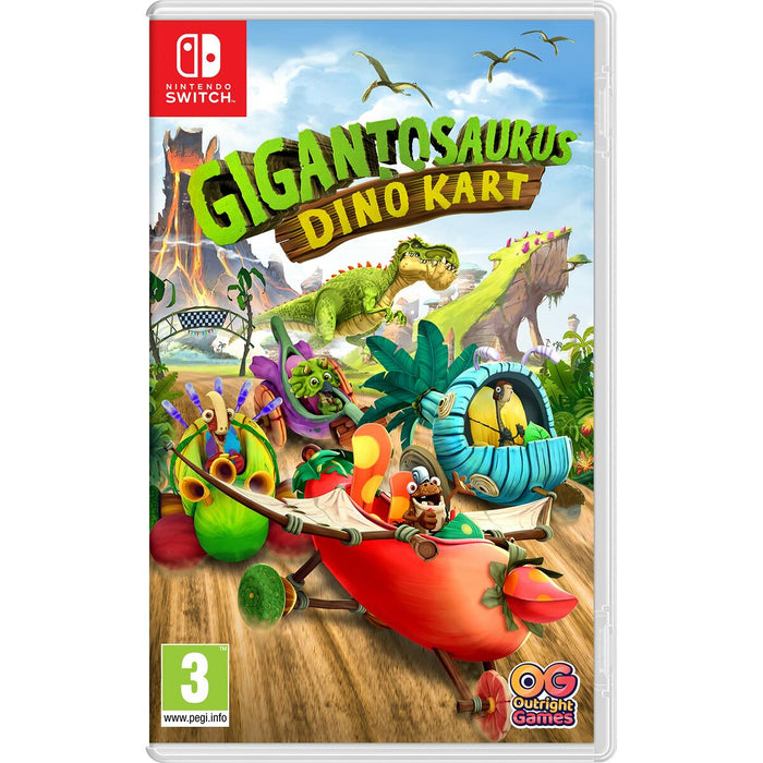 Joc video pentru Switch Outright Games Gigantosaurus Dino Kart