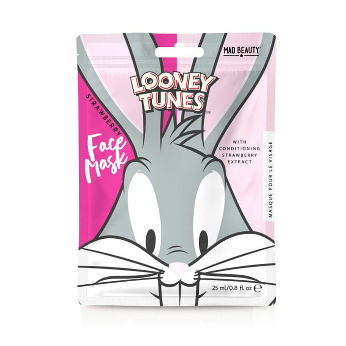 Mască de Față Mad Beauty Looney Tunes Bugs Bunny Căpșună (25 ml)