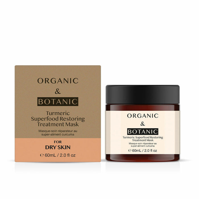 Mască de Față Organic & Botanic Turmeric Superfood 60 ml