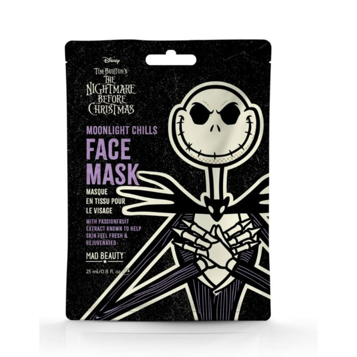 Mască de Față Mad Beauty Jack Skeleton Fructul pasiunii