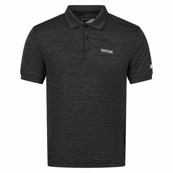 Tricou Polo cu Mânecă Scurtă Bărbați Regatta Remex II Ash Gri închis