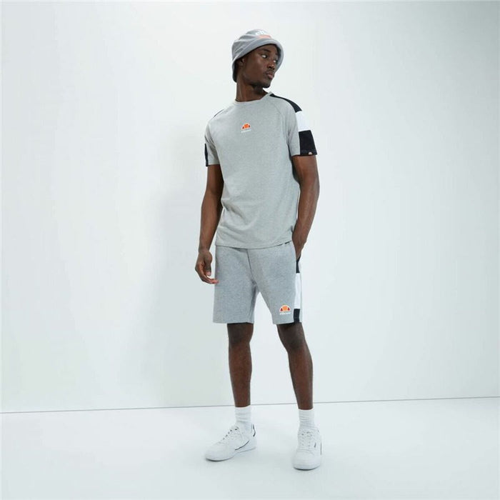 Tricou cu Mânecă Scurtă Bărbați Ellesse  Fosha Gri