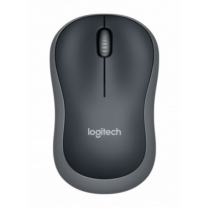 Mouse Fără Fir Logitech M185 Negru Gri