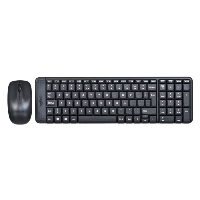 Tastatură și Mouse Logitech Wireless Combo MK220 Negru QWERTY Qwerty US