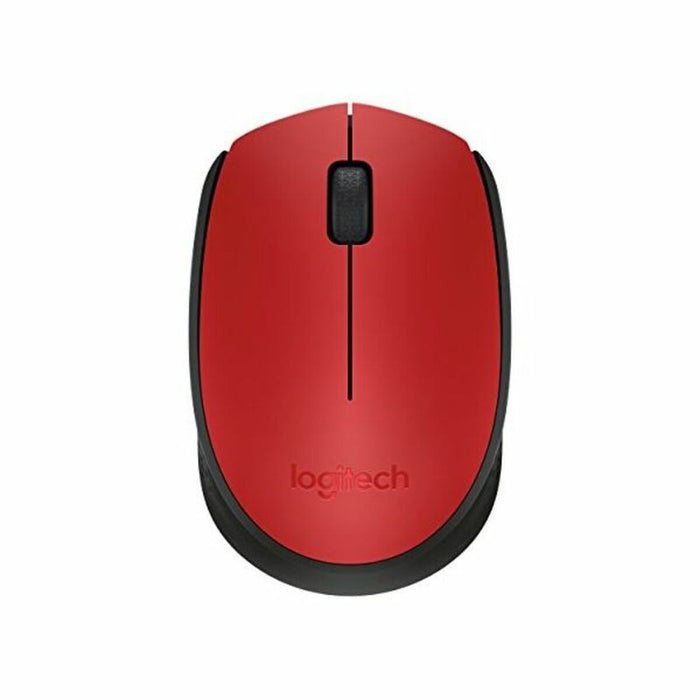 Mouse Fără Fir Logitech M171 1000 dpi Negru Roșu