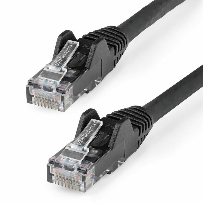 Cablu de Rețea Rigid UTP Categoria 6 Startech N6LPATCH50CMBK 0,5 m