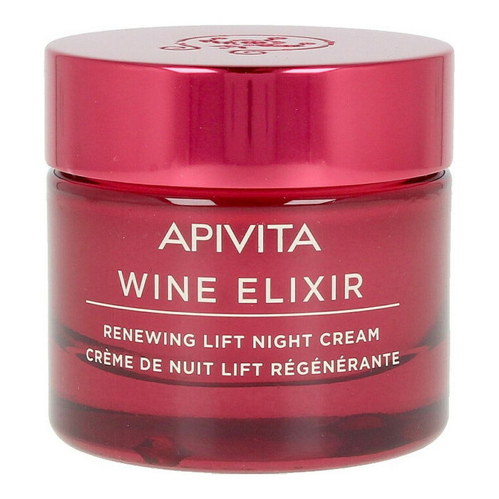 Cremă Anti-aging de Noapte Wine Elixir Apivita (50 ml)