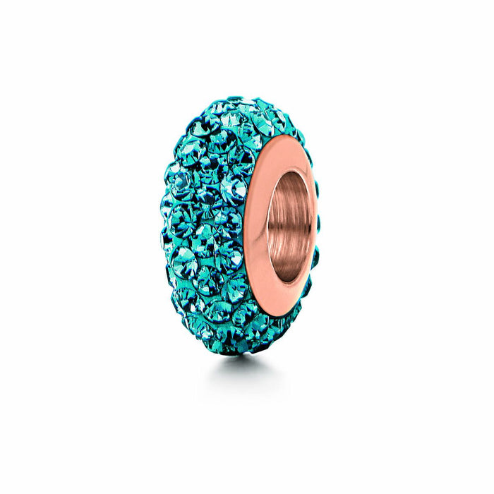 Mărgele Damă Folli Follie 3P0T024RU Turquoise 1 cm