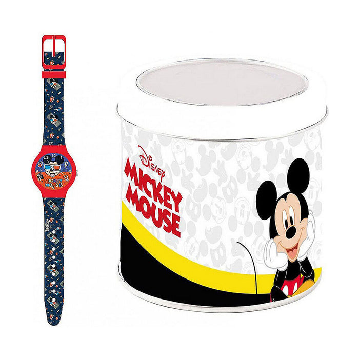Ceas Copii Cartoon MICKEY MOUSE - TIN BOX ***SPECIAL OFFER*** (Ø 32 mm)