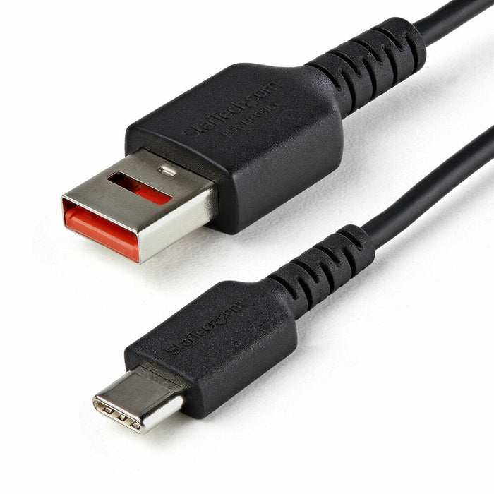 Cablu USB A la USB C Startech USBSCHAC1M Negru