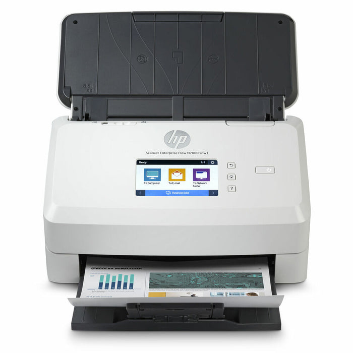 Scaner HP 6FW10A#B19 Alb 75 ppm