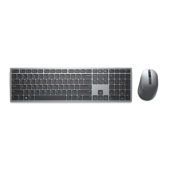 Tastatură și Mouse Fără Fir Dell KM7321WGY Gri Qwerty Spaniolă QWERTY