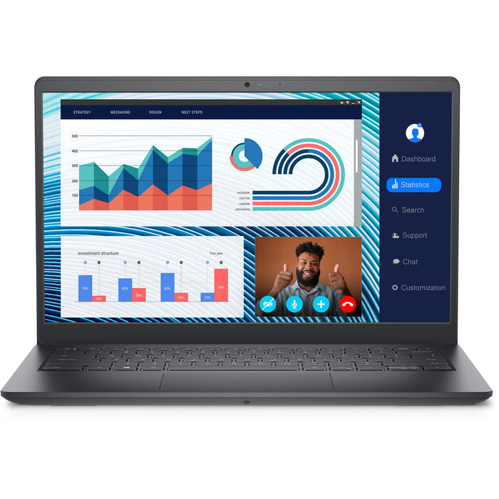 Laptop Dell 9CNK8 14" Intel Core i5-1235U 8 GB RAM 256 GB SSD Qwerty Spaniolă