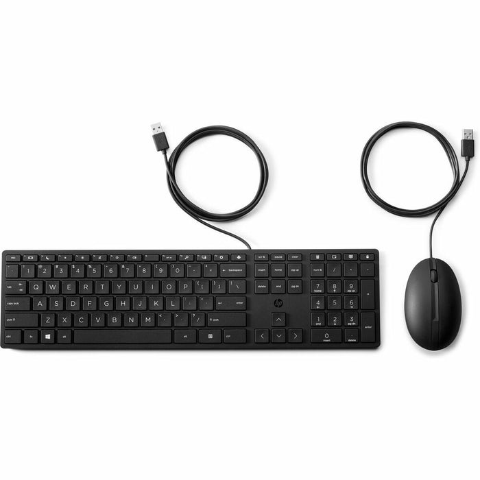 Tastatură și Mouse HP 9SR36AA#ABE Negru Qwerty Spaniolă
