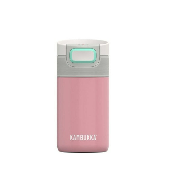 Termos Kambukka Etna Alb Roz Silicon Oțel inoxidabil 300 ml