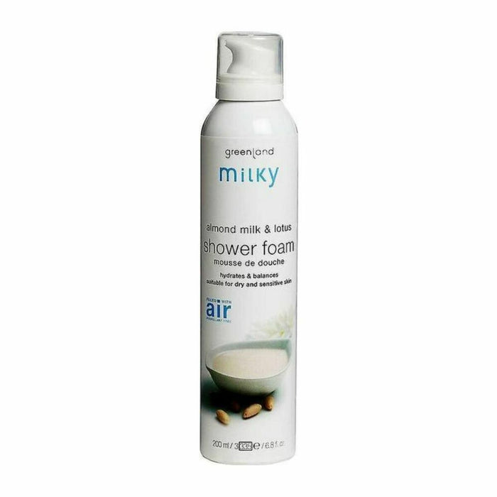 Mousse de Duș Greenland Almond MIlk & Lotus (200 ml)