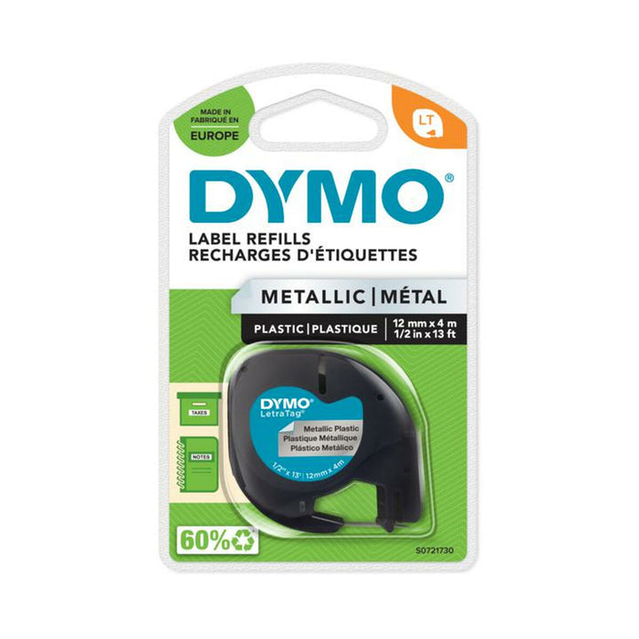 Bandă Laminată pentru Aparate de Etichetat Dymo S0721730 Negru