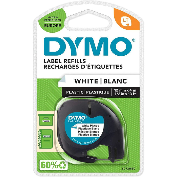 Bandă Laminată pentru Aparate de Etichetat Dymo S0721660 Negru