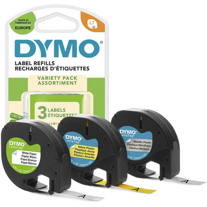 Bandă Laminată pentru Aparate de Etichetat Dymo S0721800 Negru