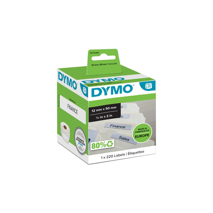 Etichete pentru Imprimantă Dymo 99017 50 x 12 mm LabelWriter™ Alb (6 Unități)
