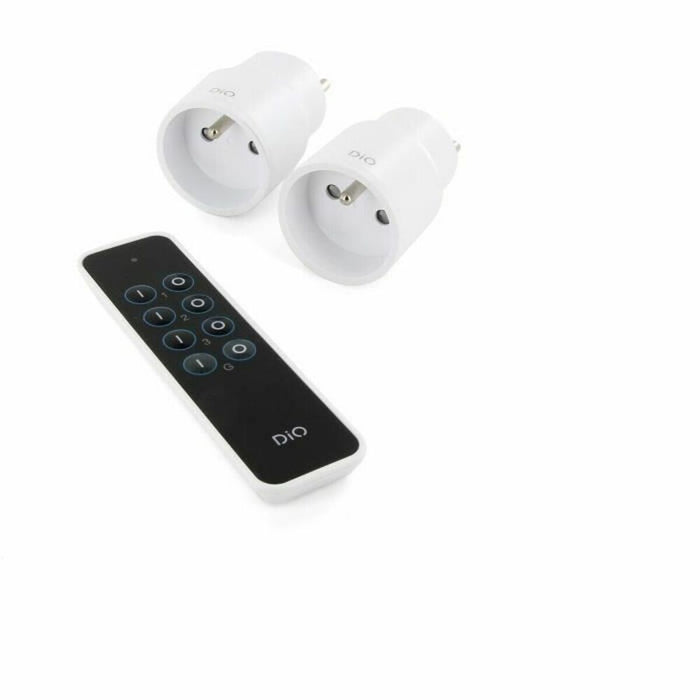 Mufă de Alimentare Dio Connected Home Alb 2300 W 230 V