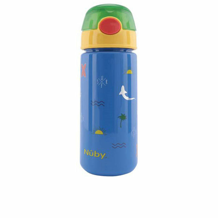 Paharul de învăţare Nûby Taza Surf 540 ml Albastru