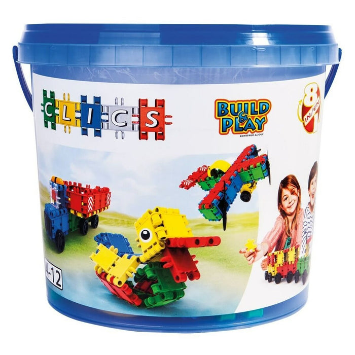 Set de Construcție Clics CB198 Multicolor 122 Piese