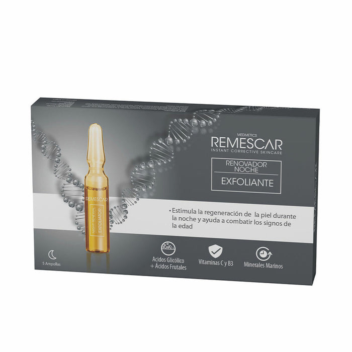 Exfoliant Față Remescar Instant Corrective Skincare Noaptea (5 x 2 ml)
