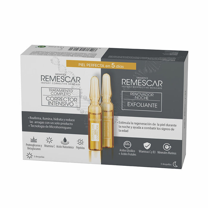 Fiole Remescar Intensive Reparation Días Tratamiento Piel Perfecta Anti-aging Tratament Facial 2 Piese (10 x 2 ml)