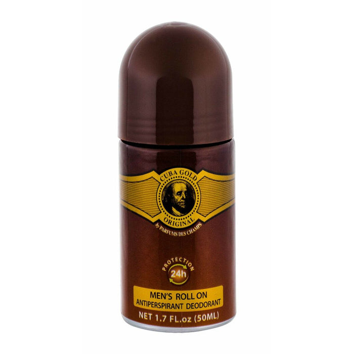 Deodorant Roll-On Cuba Gold Gold 50 ml