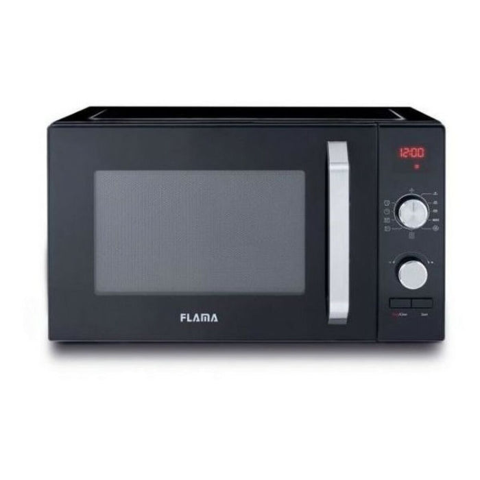 Cuptorul cu Microunde Flama 1837L 800W 23 L Negru 800 W 23 L