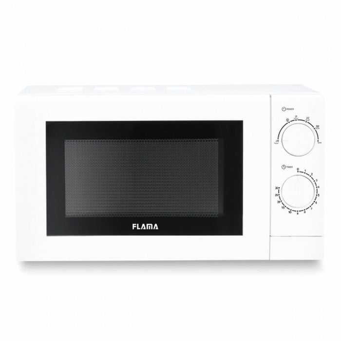 Cuptorul cu Microunde Flama 700W 20 L Alb 700 W 20 L