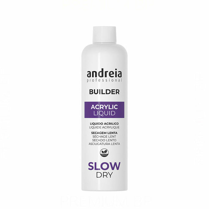 Lac acrilic Professional Builder Acrylic Liquid Slow Dry Andreia Professional Builder (250 ml)