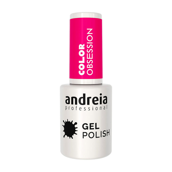 Lac de unghii gel Andreia Gel Polish 10,5 ml Roșu închis