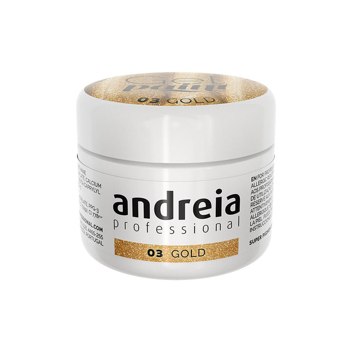 Lac de unghii gel Andreia Gel Paint Auriu* 4 ml