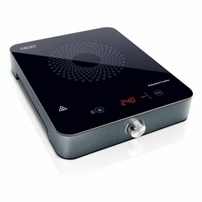 Plită cu Inducție Haeger HP-IND.002A Negru 2000 W