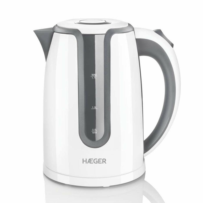 Fierbător Haeger EK-22G.019A Alb 2200 W 1,7 L