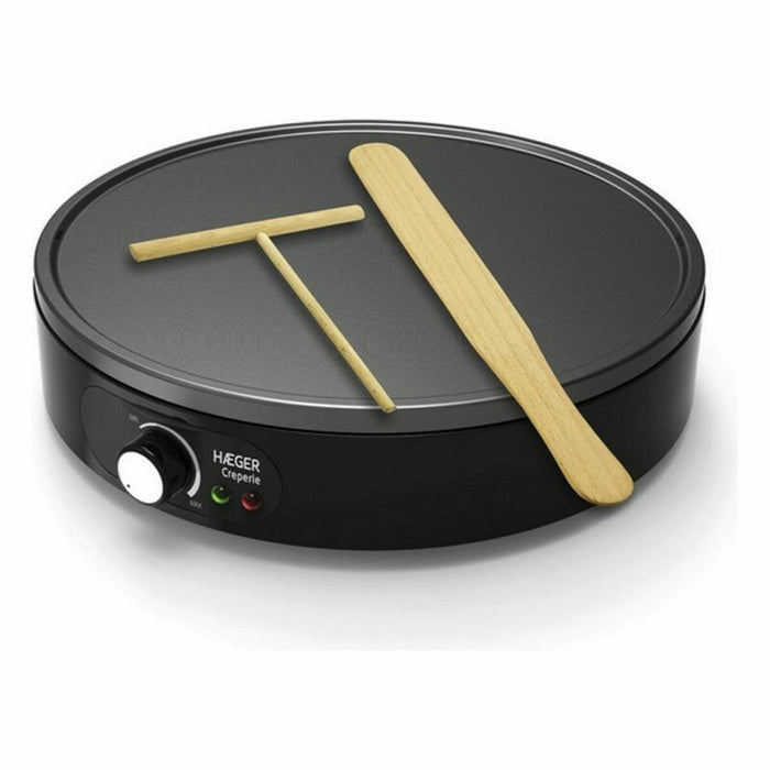 Aparat Clătite Haeger MC-100.001A Negru Multicolor 1000 W